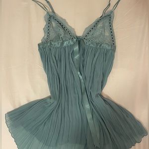 green and purple Victoria secret new only worn once going out top or mini dress